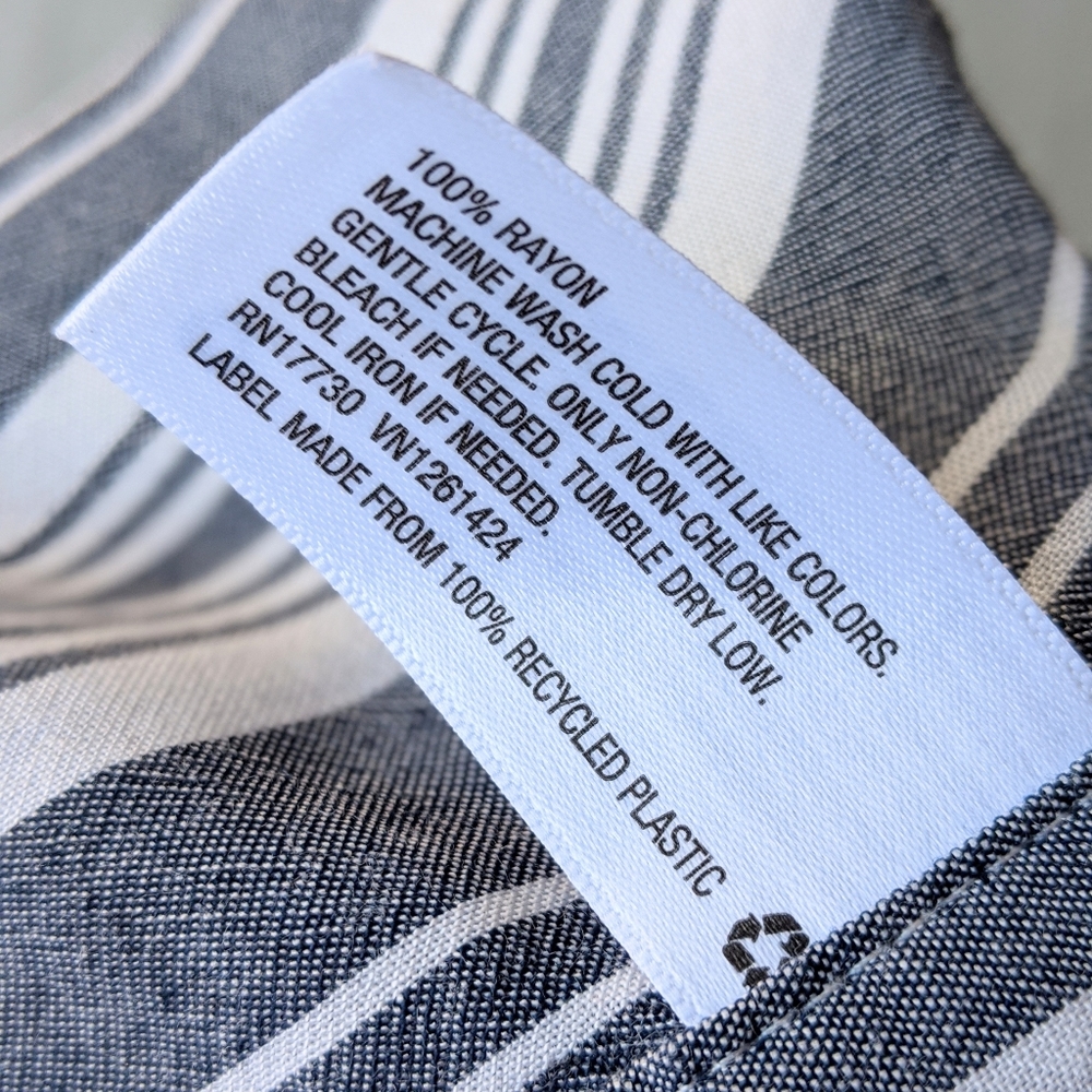 Universal striped cotton sun top - Picture 3 of 8